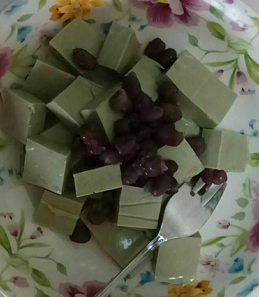 抹茶豆腐