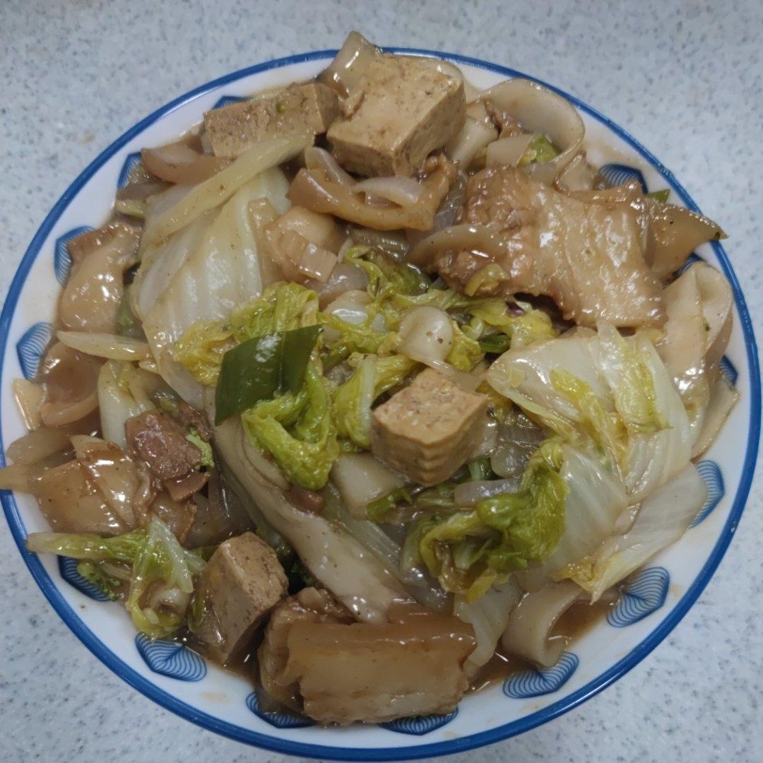 冬季最爱的家常菜！大白菜炖大豆腐或干豆腐