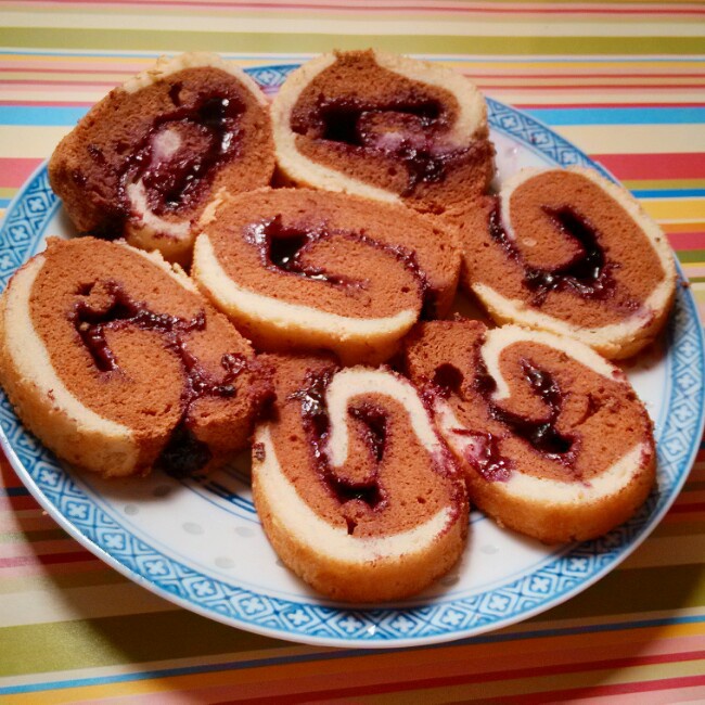 长颈鹿蛋糕卷