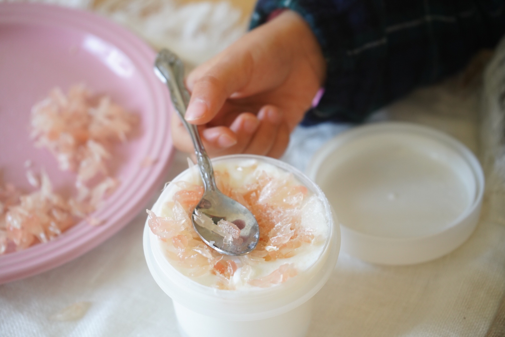 会拉丝的里海酸奶的做法 步骤10