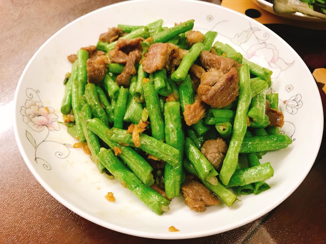nanah8做的豆角炒肉丝