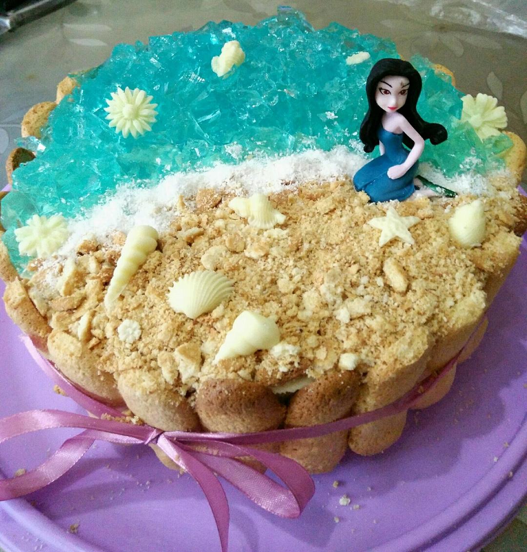 海洋酸奶慕斯蛋糕