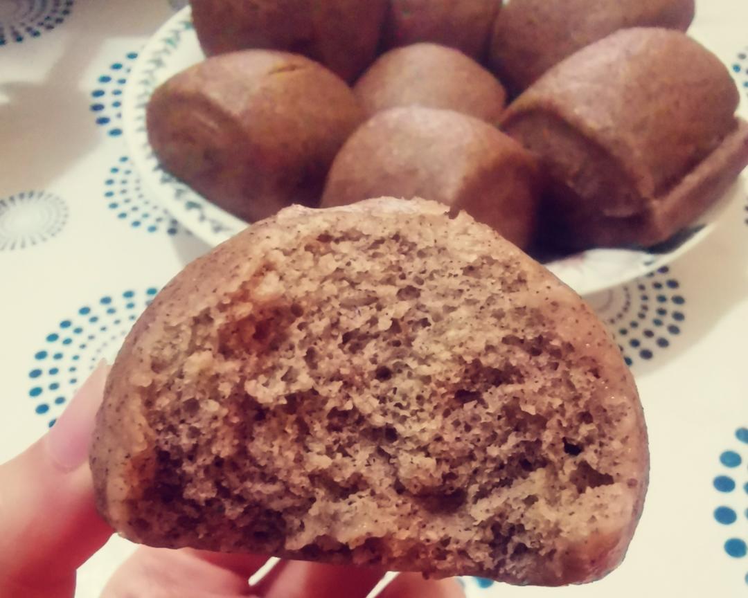 健康微甜的红豆薏米馒头