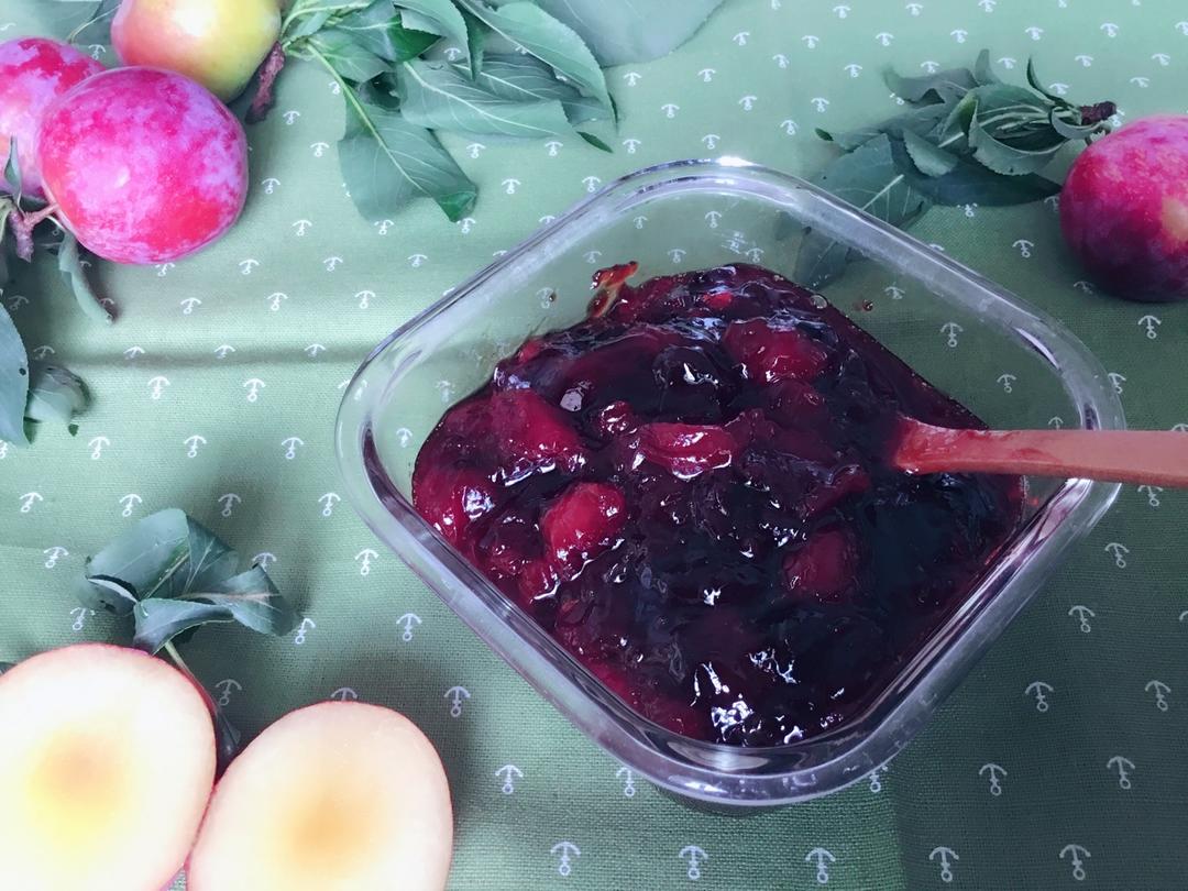 夏日小食之红李子酱(高压锅版)