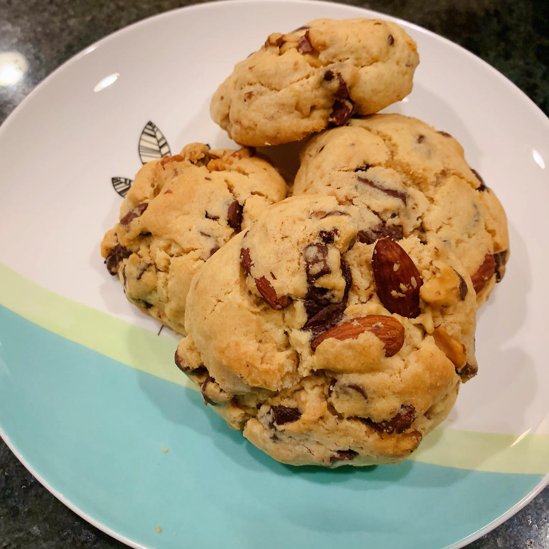 【纽约软曲奇】ins爆款，减糖版！外酥里软会爆浆