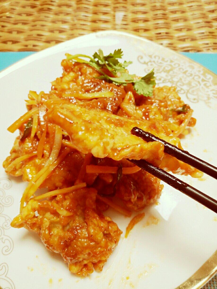 锅包肉（番茄酱版）