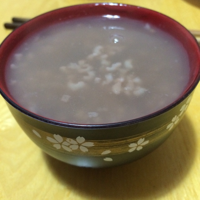 红豆薏仁糯米粥
