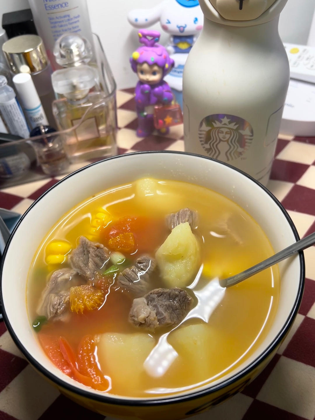 番茄牛肉汤（简易版）