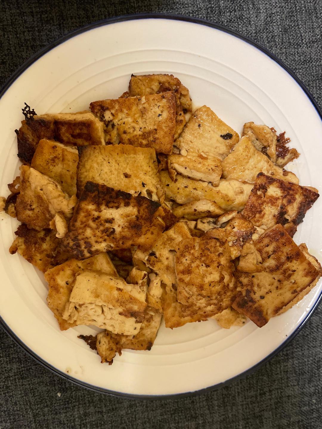 香煎豆腐