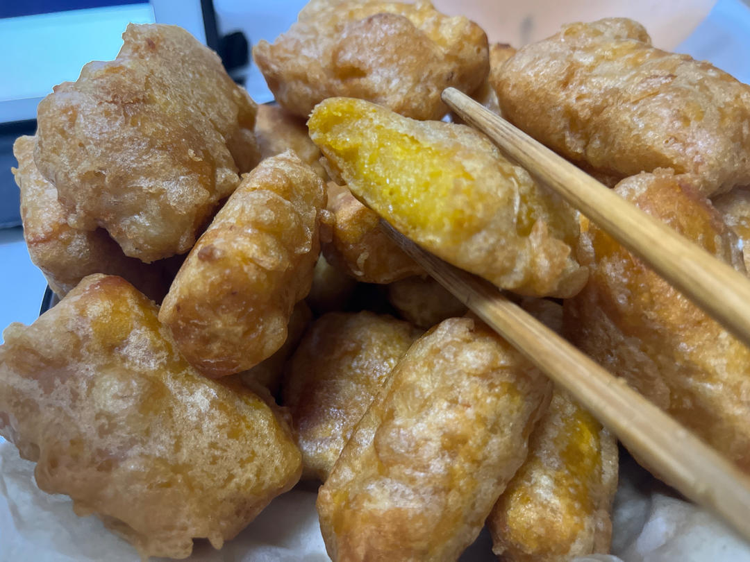 可口小点心，南瓜糯米糍