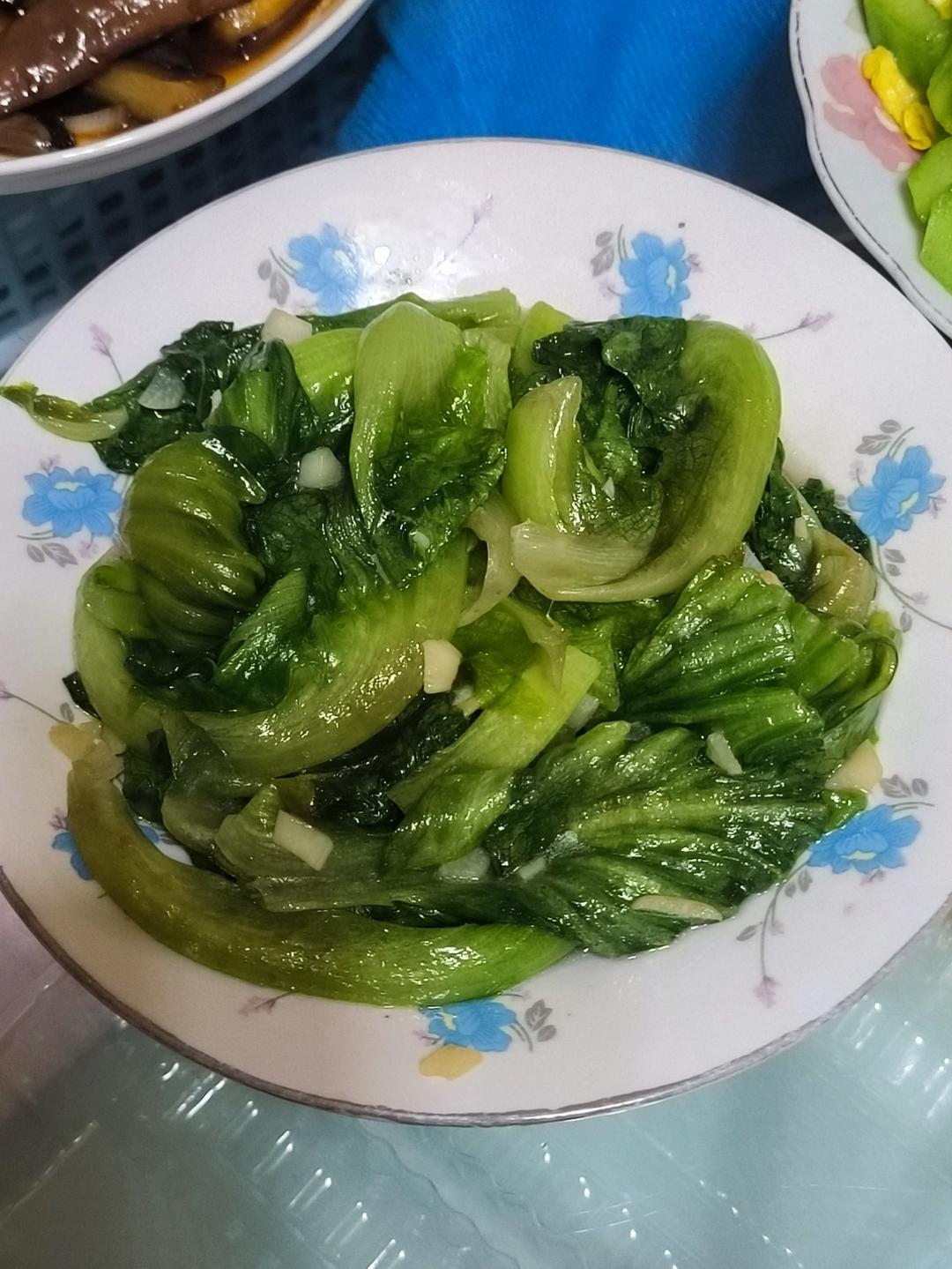 蒜泥生菜