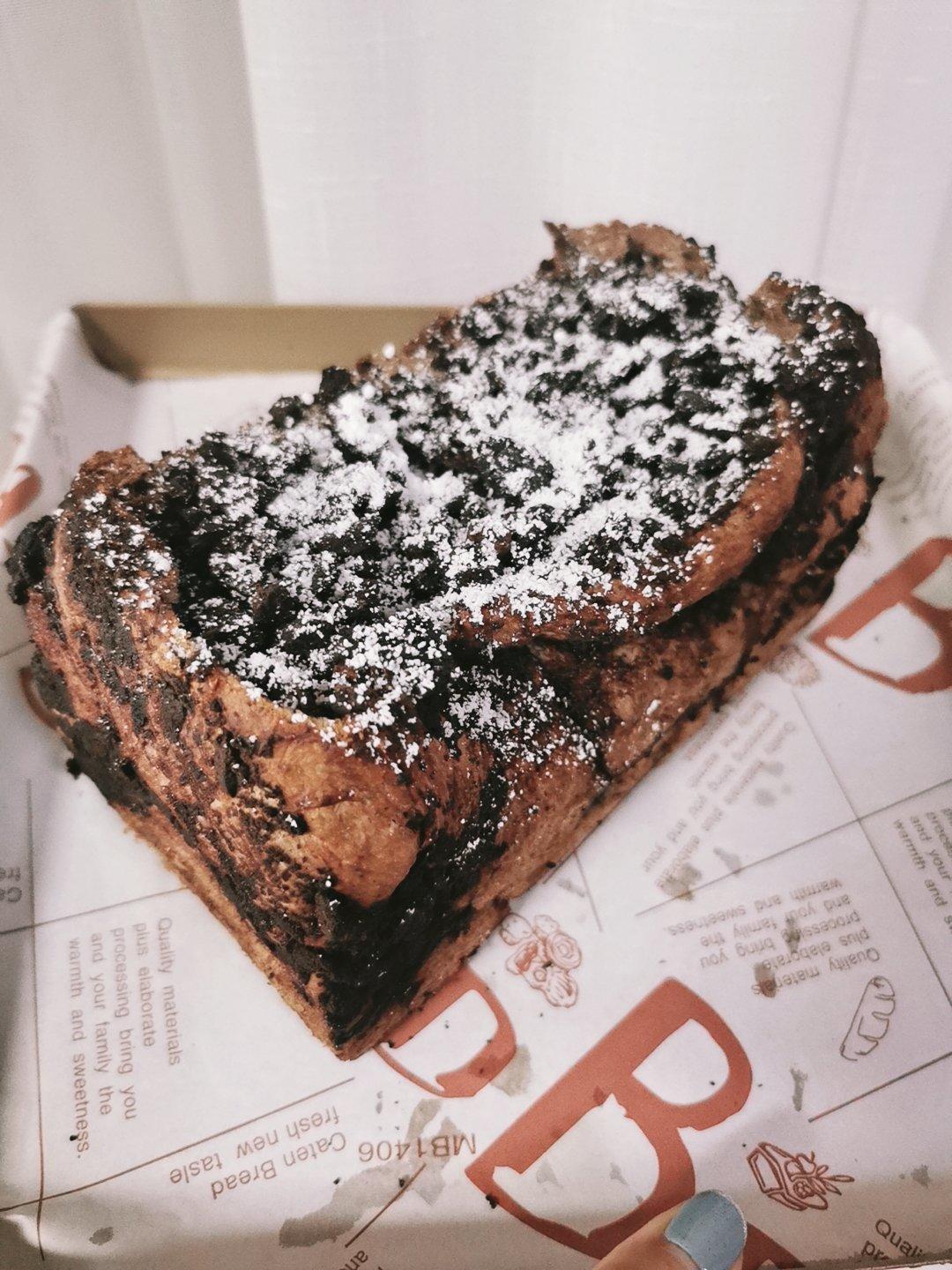 雪山巧克力吐司