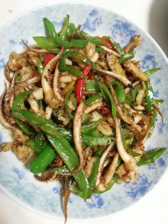爆炒鱿鱼