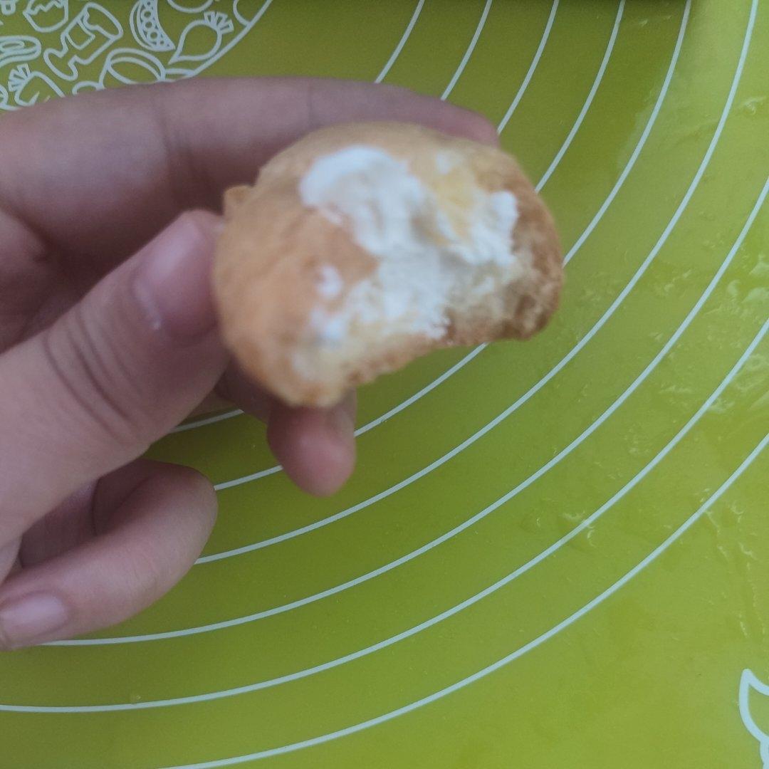 简单易成功的奶油小泡芙做法