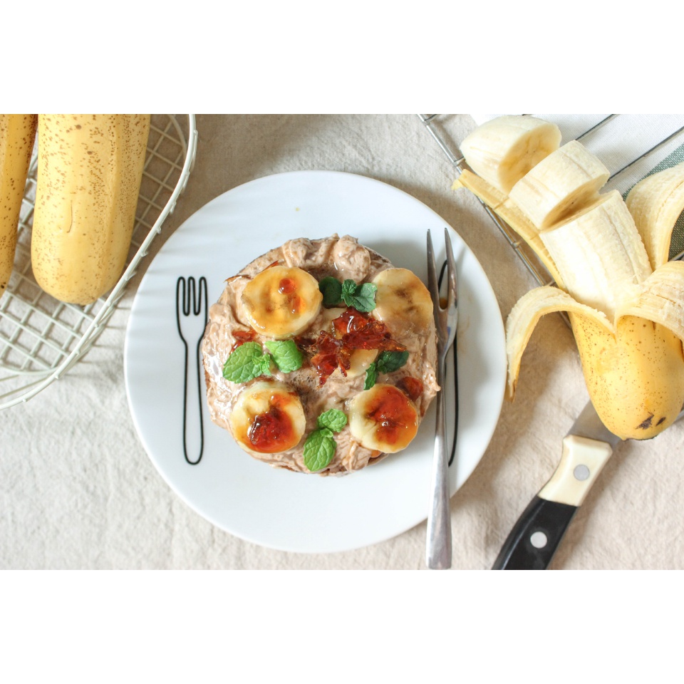 香蕉巧克力蛋糕