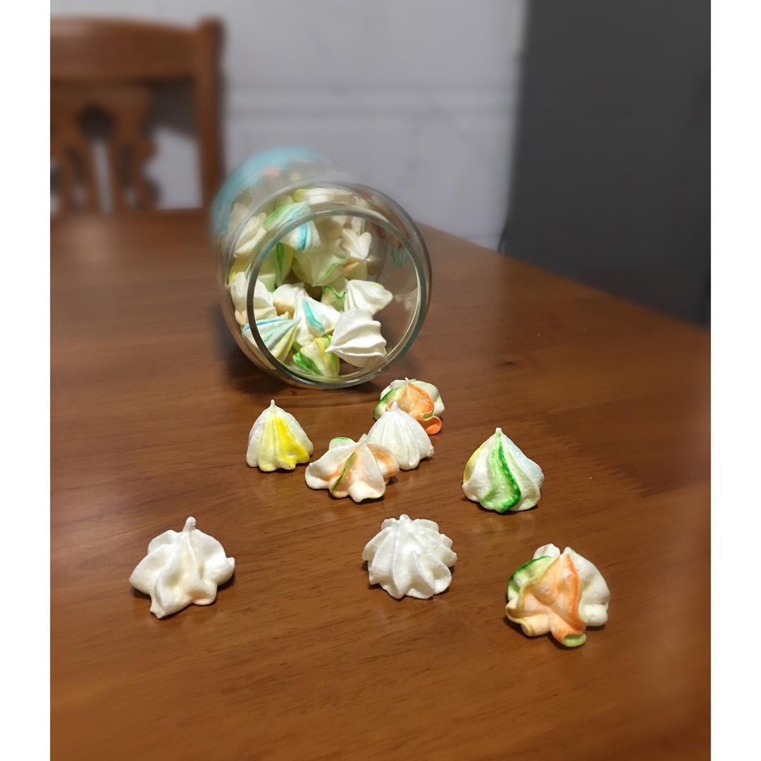 如何做出有棱有角+色调美美的蛋白糖