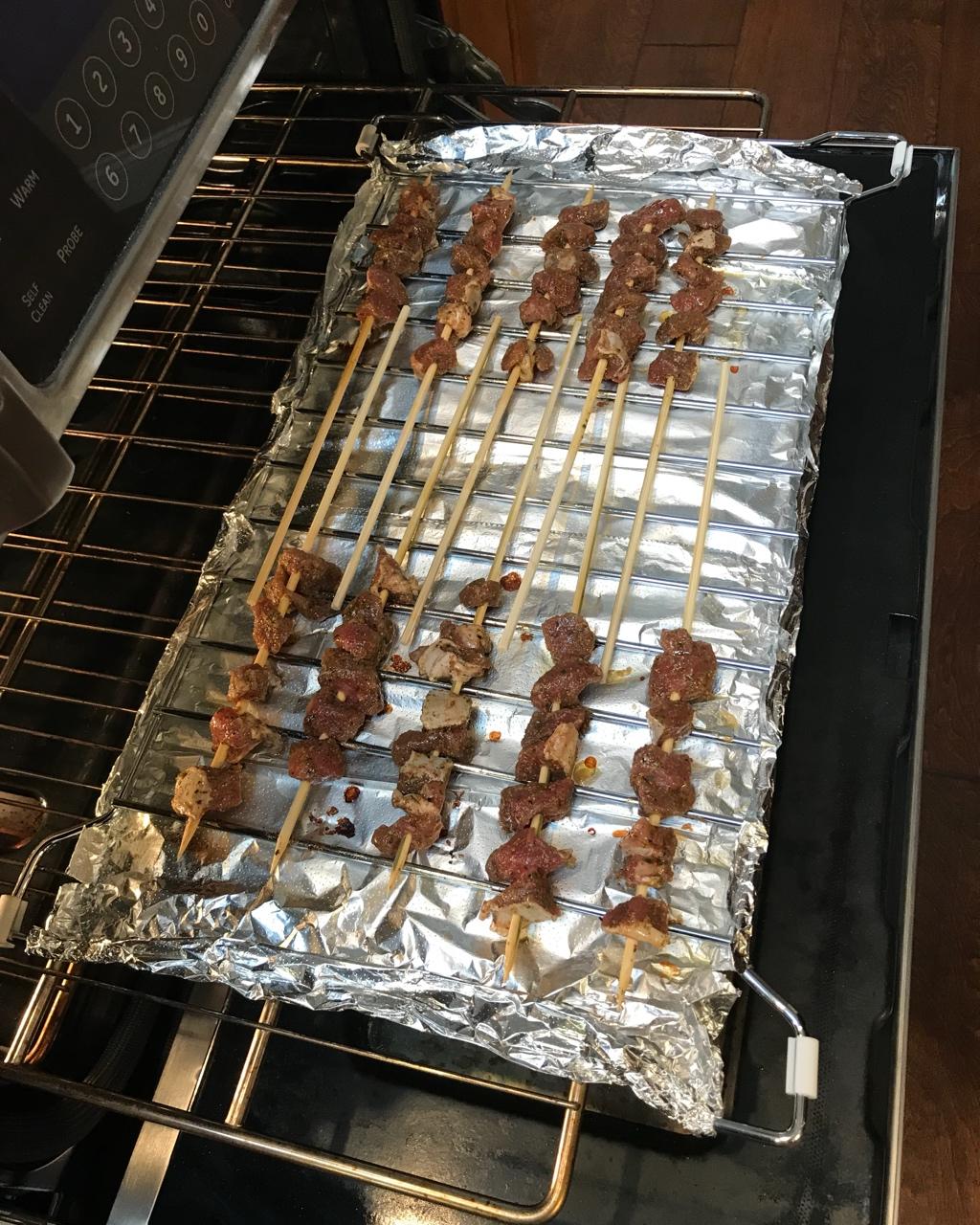 烤箱版新疆羊肉串