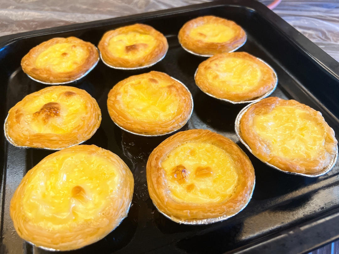 超嫩滑的葡式蛋挞(全蛋版)新手友好『秒杀KFC』