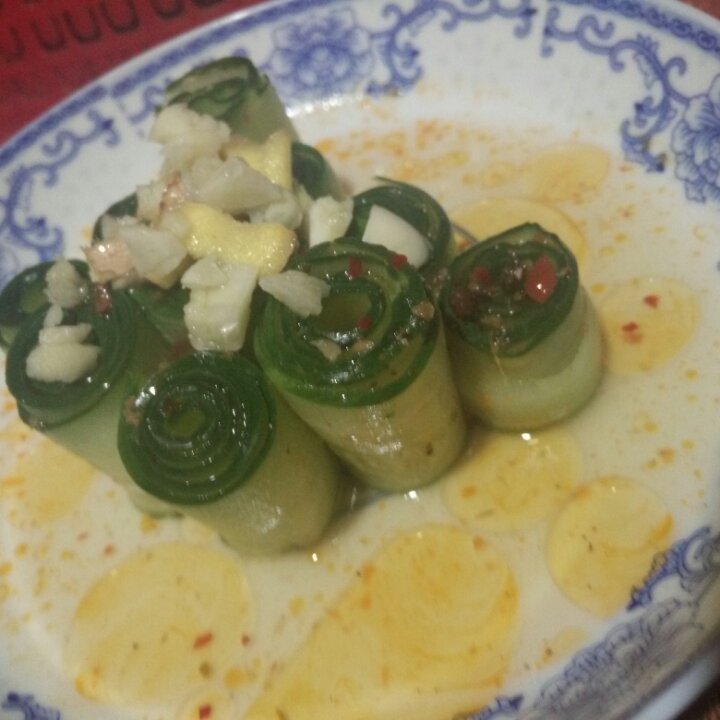 响油黄瓜