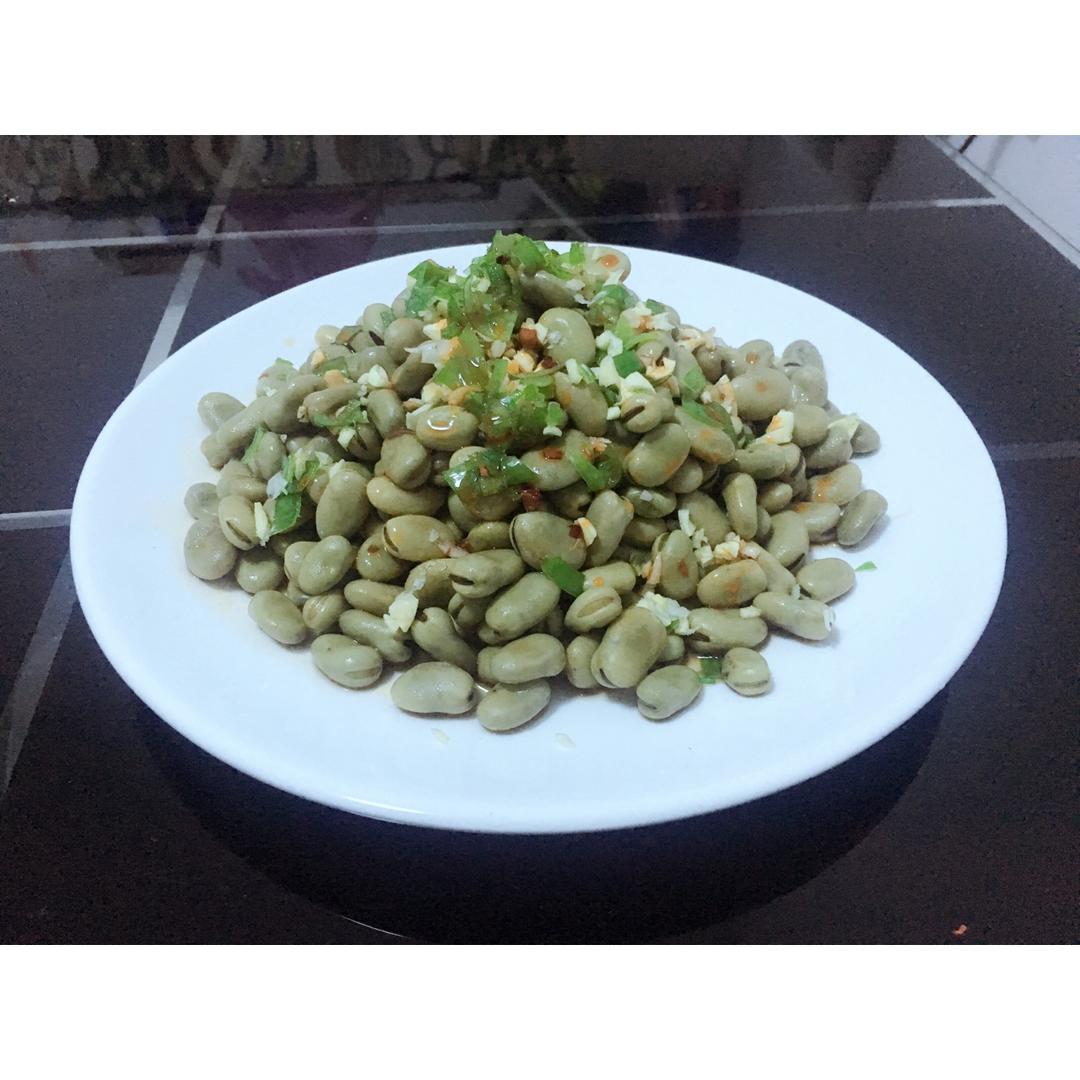 凉拌蚕豆（胡豆）