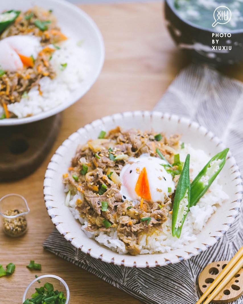 工作日便当 | 快手温泉蛋肥牛丼