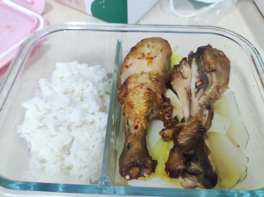 空气炸锅之黑椒烤鸡腿