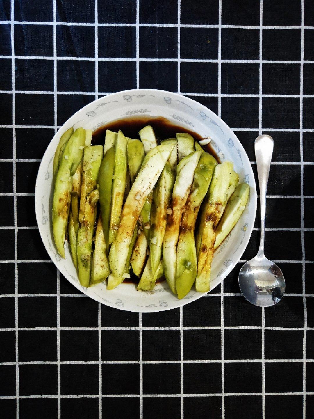 减脂好吃的蒸茄子