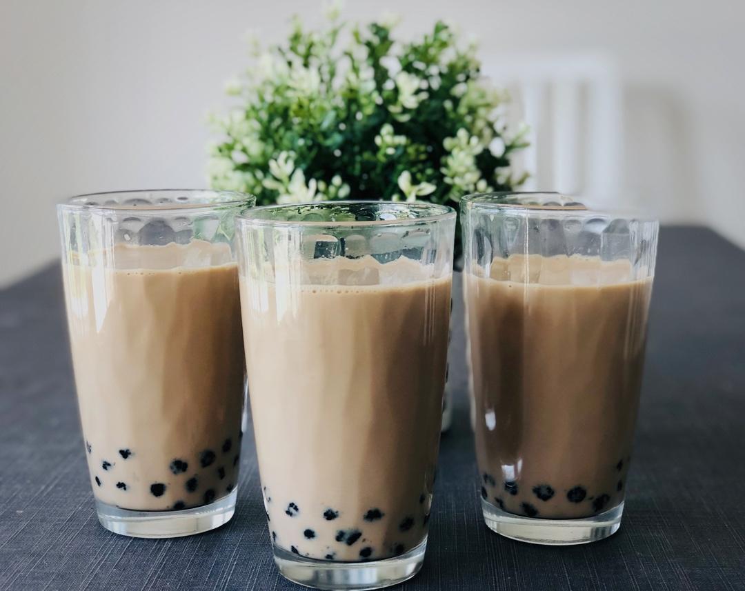 幸福爆表的焦糖奶茶