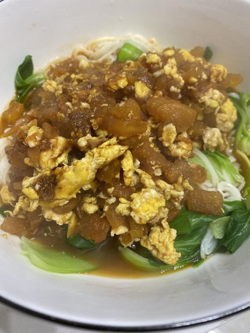 西红柿鸡蛋打卤面