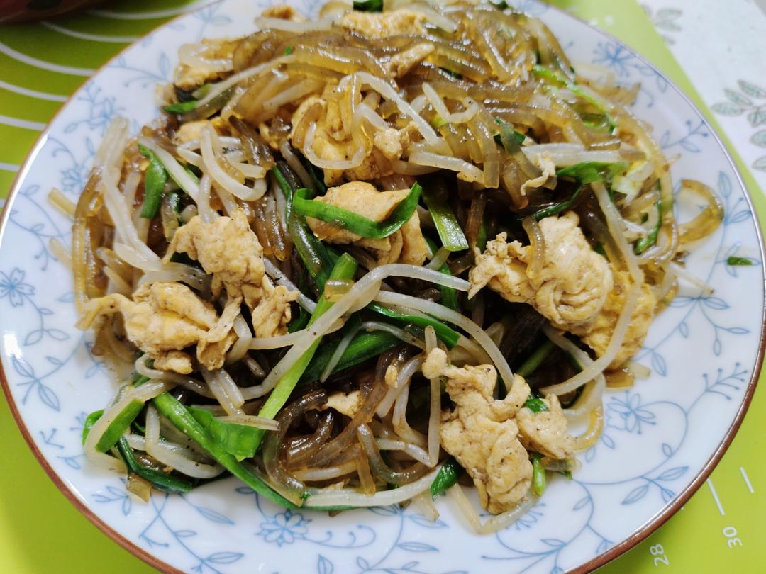 炒合菜～经典的拌饭菜，真的太香了