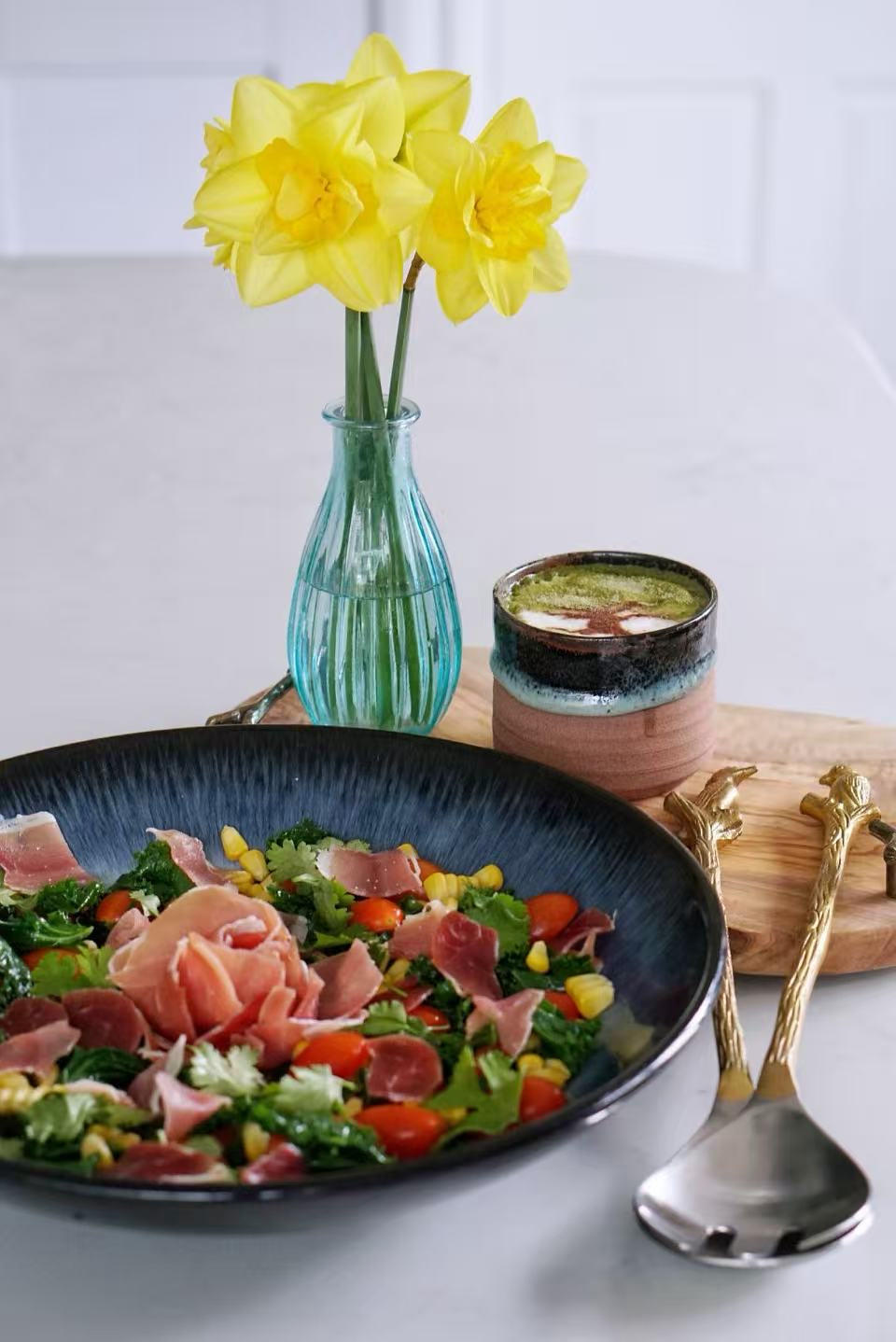 西班牙火腿芦笋沙拉