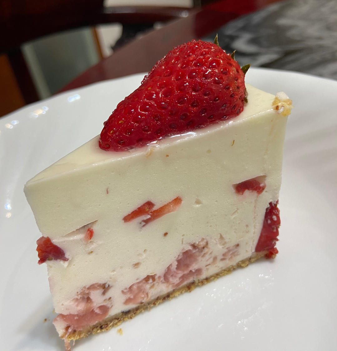 🍓双色草莓酸奶乳酪蛋糕