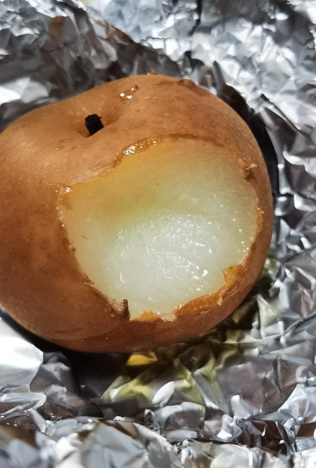 烤梨（空炸）的做法