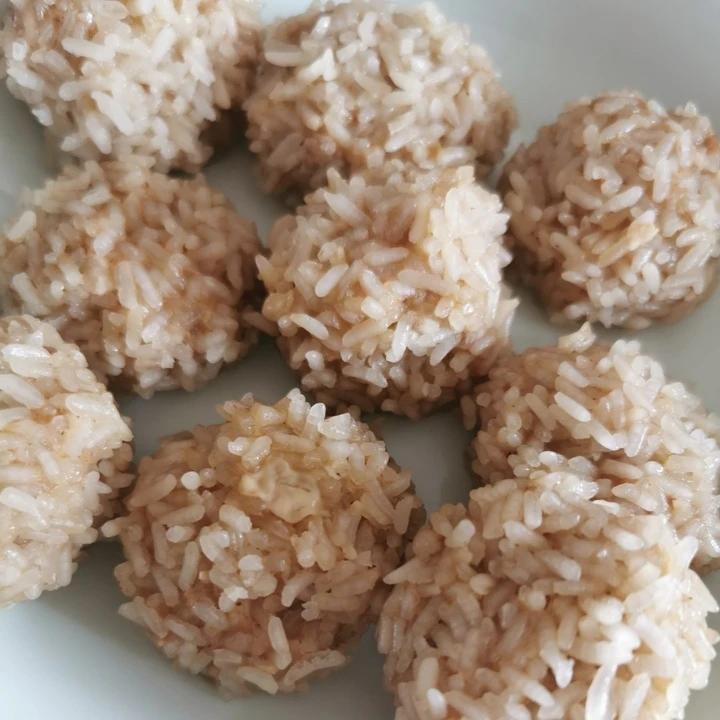 蒸糯米丸子