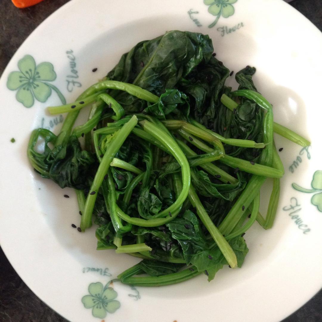 凉拌菠菜