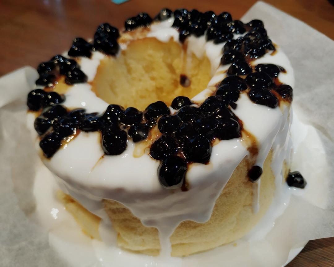 爆浆黑糖珍珠蛋糕