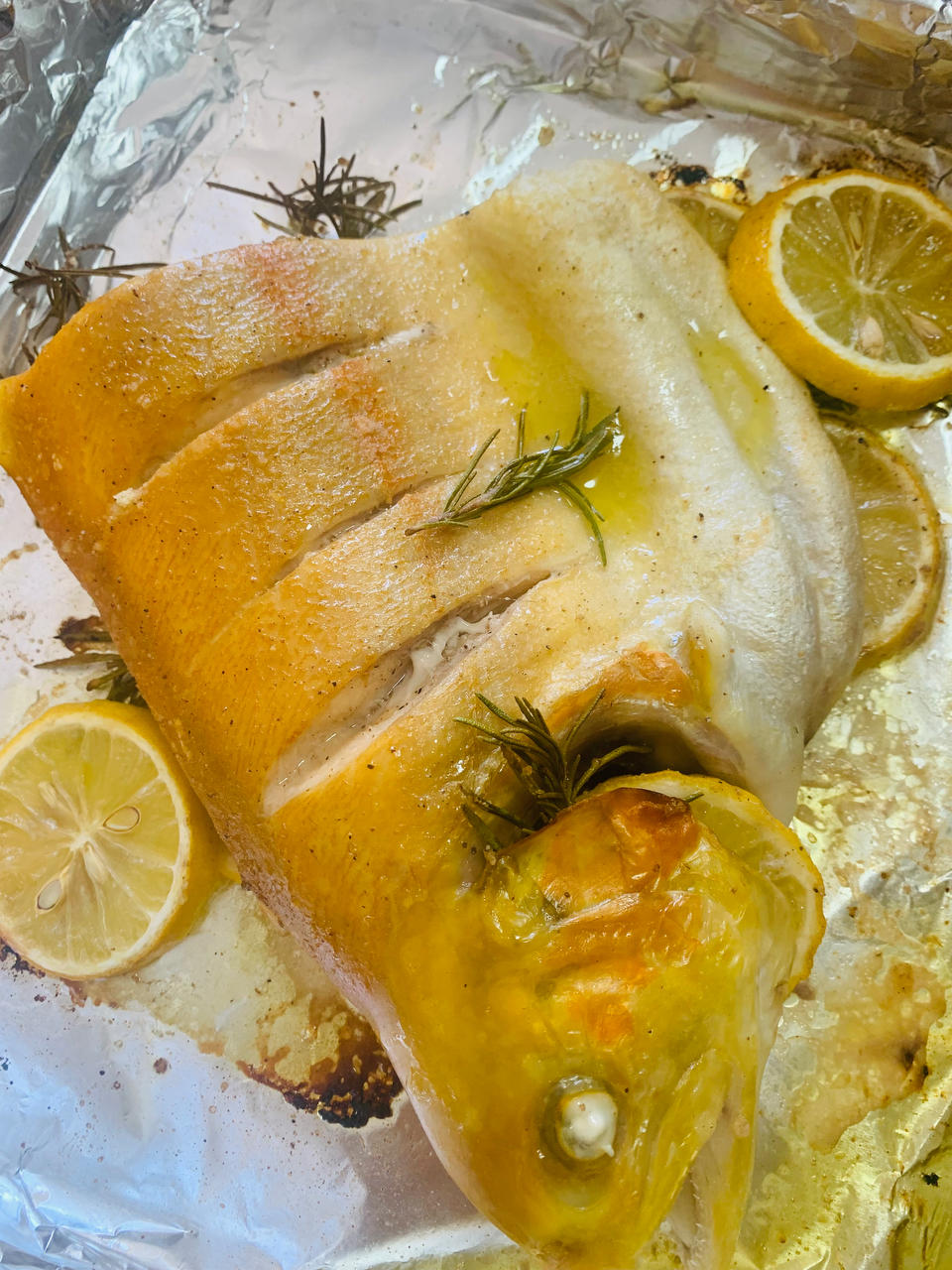 柠檬烤虹鳟鱼Rainbow trout