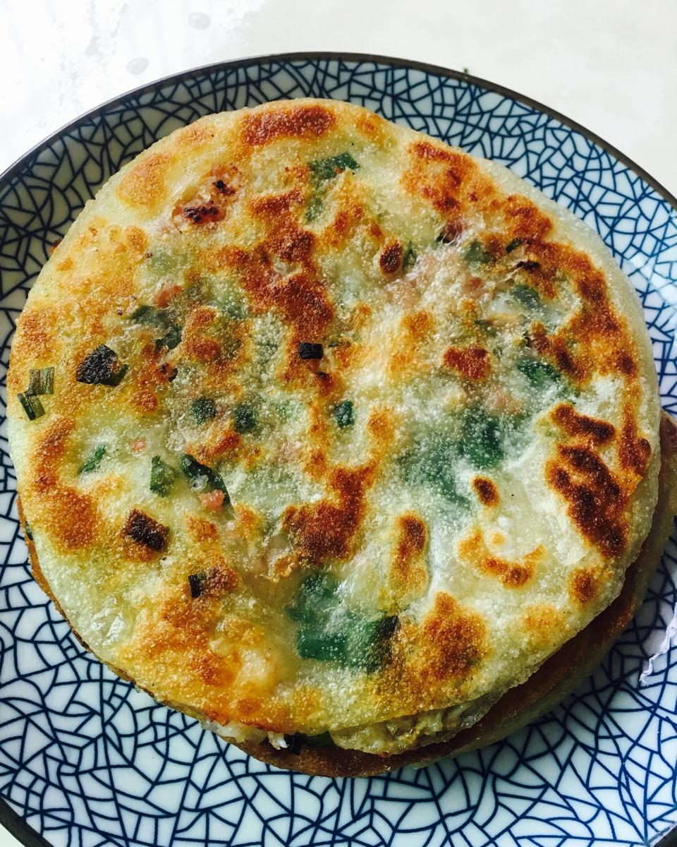 葱油饼（饺子皮版）