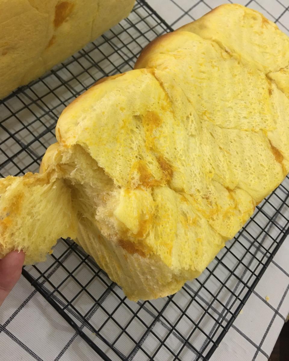 双倍美味南瓜吐司（双重南瓜，美味加倍）