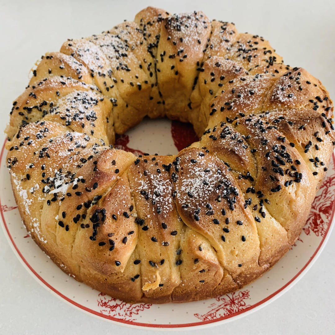 日式香浓炼乳面包