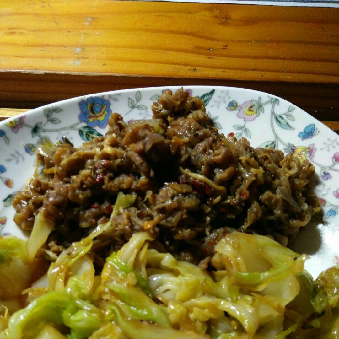 孜然羊肉粒