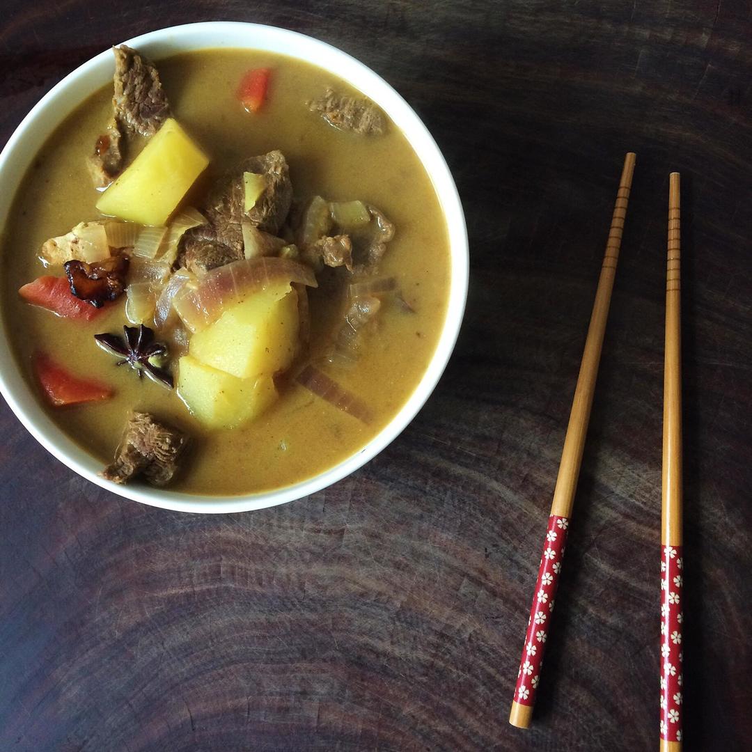 咖喱牛肉汤的做法