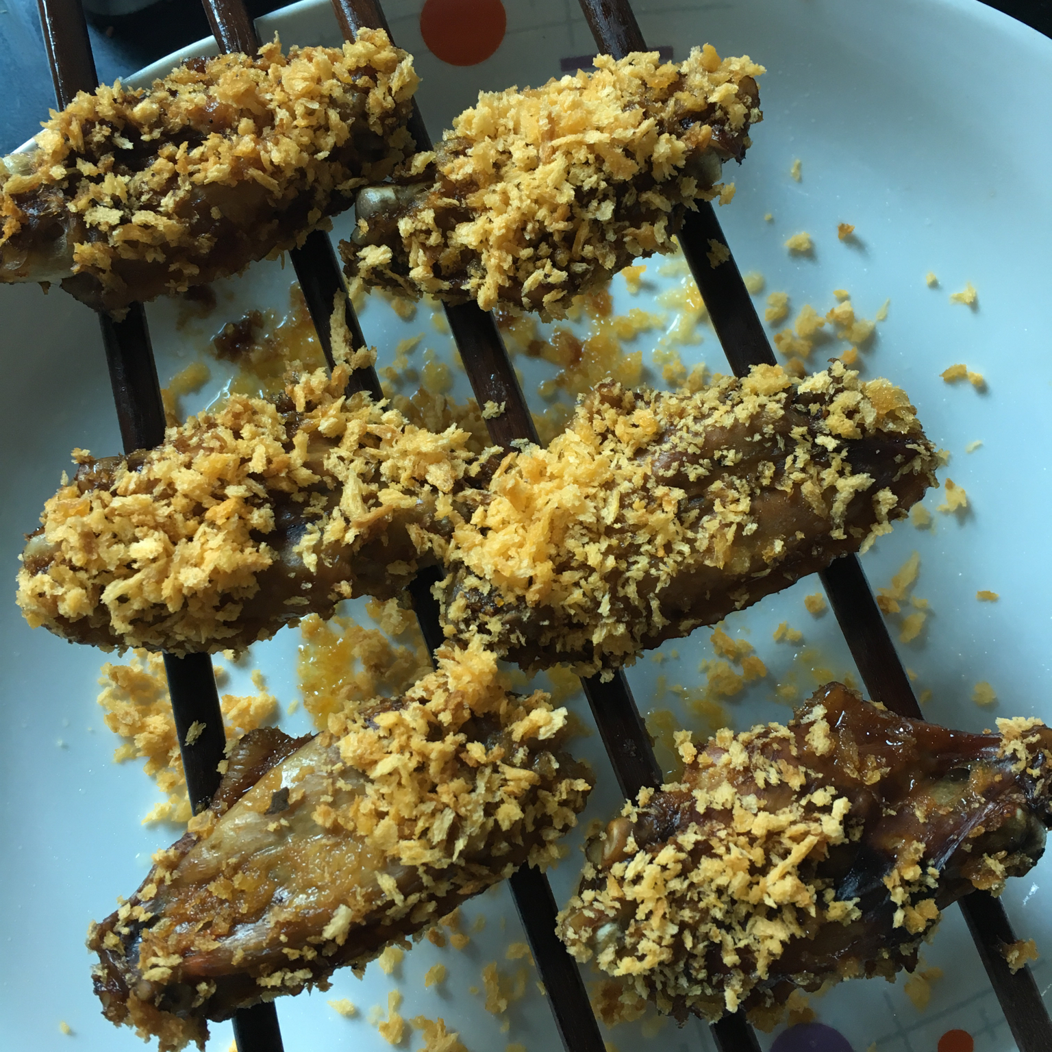 无油无烟微波炉版炸鸡翅（无难度懒人超快手菜）