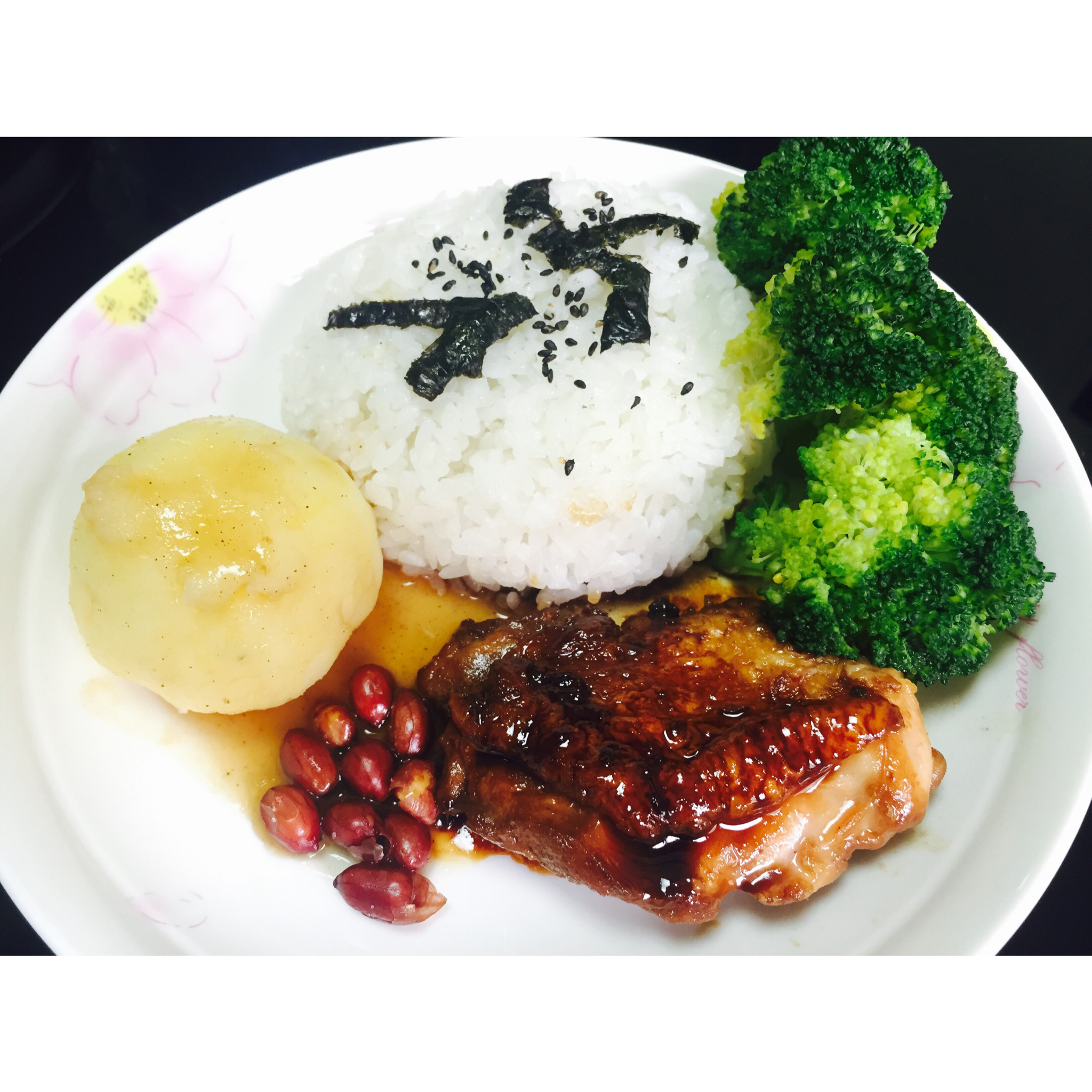 简单快手照烧鸡腿饭