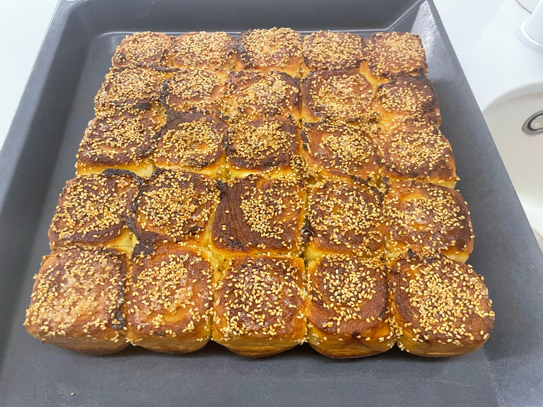 被邻居追着问的蜂蜜脆底小面包｜好吃到停不下来