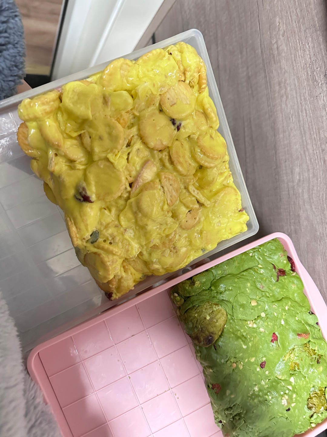 榴莲芒果雪花酥