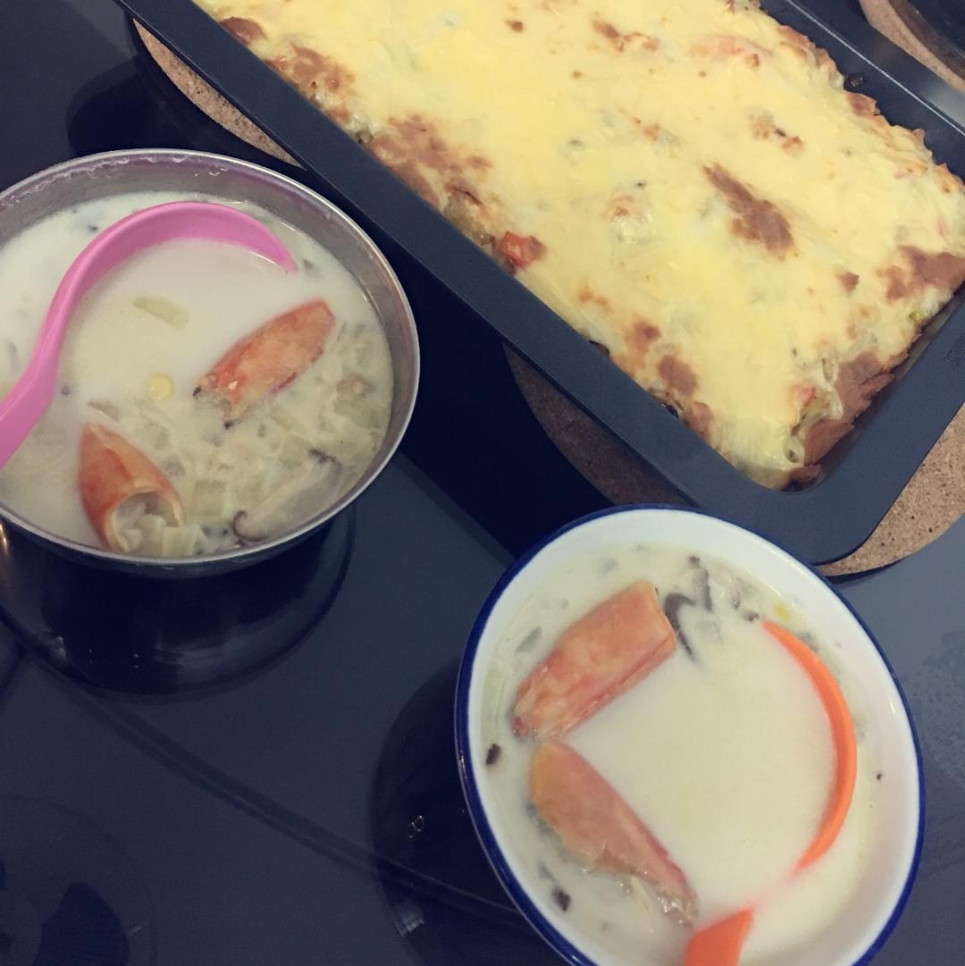 奶油蘑菇浓汤 Cream of Mushroom Soup