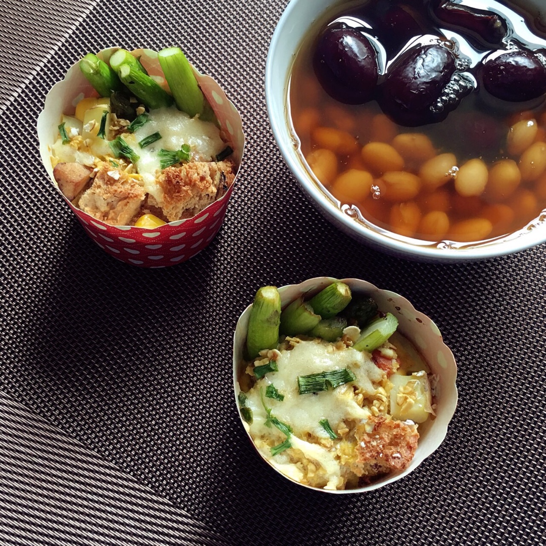 早餐鸡蛋杯cupcake Frittata