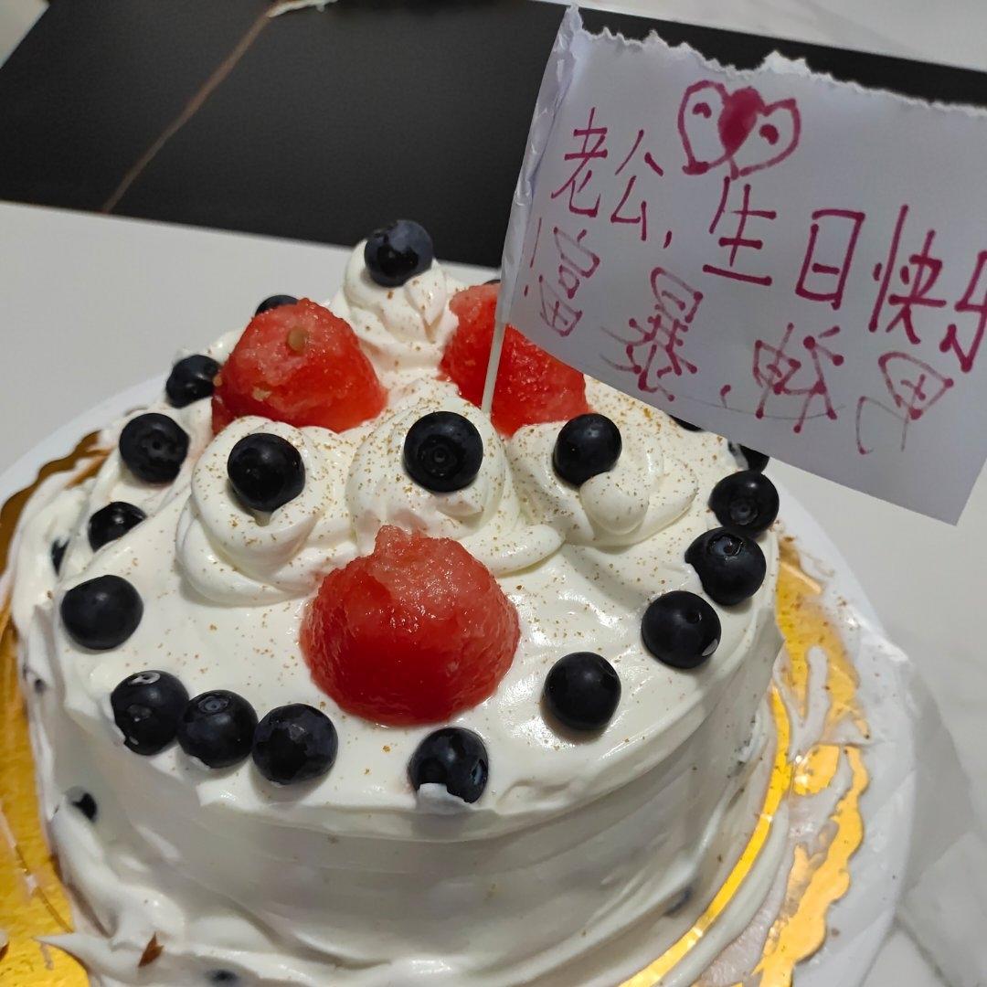 超级简单的味多美同款生日蛋糕（6寸），新手也能高度还原