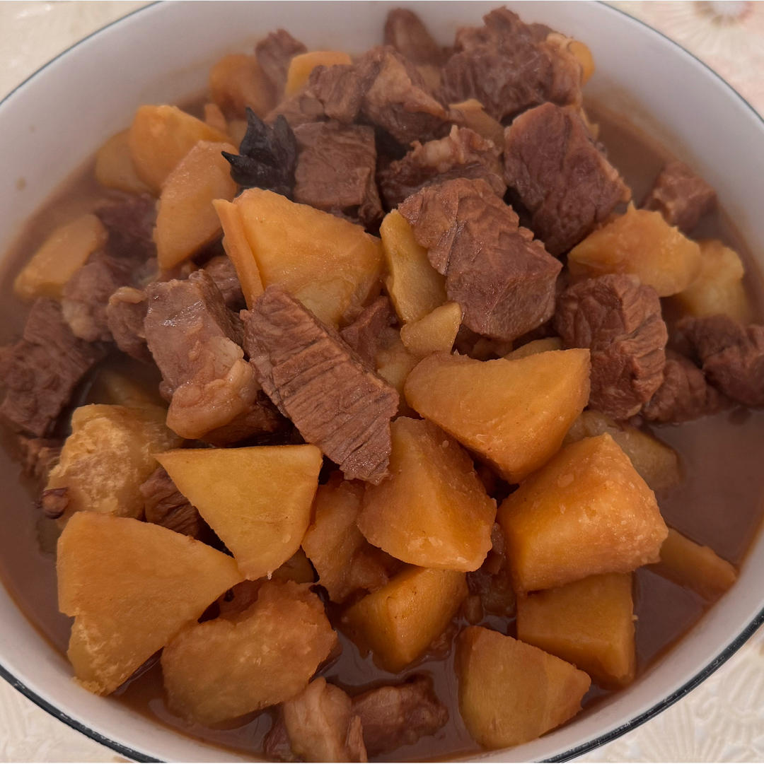 土豆炖牛肉-家常好吃快手！